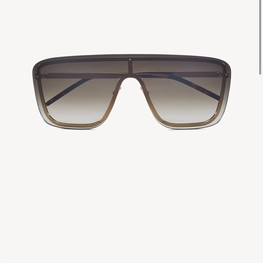 Saint Laurent Sl 364 Sunglasses Brown Gold - Picture 10 of 15